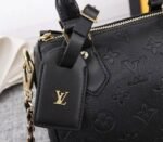 Louis Vuitton Monogram Empreinte Speedy BB Handbag In Black - Image 7