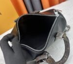 Louis Vuitton Vibe Keepall Bandouliere 25 In Black And Monogram Canvas - Image 6