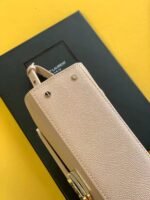 KATE MEDIUM REVERSIBLE CHAIN BAG IN SUEDE AND SMOOTH LEATHER - Image 6