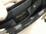 Dior Lady D-Lite Medium Bag Knockoff in Grey Mizza Embroidery - Image 8