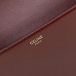 Top Quality Replica Celine Triomphe Large Bag In Bordeaux - Image 11