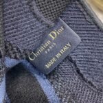 Dior Mini Book Tote Bag Replica in Blue Camouflage - Image 6