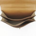 Brown Calf Leather Fake Hermes Sac A Depeches 38cm Briefcase - Image 6