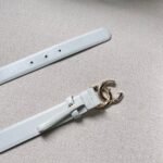 Chanel CC logo leather belt - Image 7