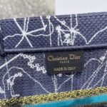 Dior Medium Book Tote Bag Imitation in Blue Dior Constellation Embroidery - Image 6