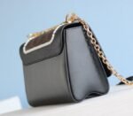 Louis Vuitton Twist MM Canvas Trompe loeil Braid Bag In Black - Image 7