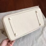 Beige Shade Hermes Birkin 30cm Knockoff Purse - Image 8