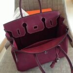 Ruby Color Designer-Inspired Hermes Birkin 35cm Replica Purse - Image 8