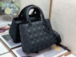Dior Lady Dior Medium Bag Replica in Black - Image 5