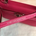 Rose Red Epsom Copy Faux Hermes Kelly 20cm Handbag - Image 3