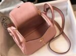 Top replica Hermes Lindy Mini handbag in pink - Image 2