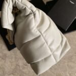 PUFFER SMALL BAG IN QUILTED SUEDE - Image 4