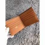 Brown top replica Hermes Copernic compact wallet - Image 2