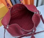 Louis Vuitton Taurillon Leather Keepall Bandouliere 50 In Sari Red - Image 6