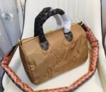 Louis Vuitton Econyl Regenerated Nylon Speedy Bandouliere 30 Handbag In Beige - Image 4
