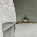 Celine Belt Nano Bag Imitation in Vert D eau - Image 7