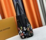 Louis Vuitton X TM Monogram Empreinte Neverfull MM In Black With Style 1 - Image 4