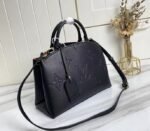 Louis Vuitton Monogram Empreinte Leather Petit Palais Handbag In Black - Image 2