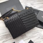 MONOGRAM SHOULDERBAG IN QUILTED GRAIN DE POUDRE EMBOSSED LEATHER - Image 5