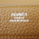 Brown Calf Leather Fake Hermes Sac A Depeches 38cm Briefcase - Image 5