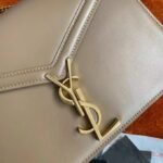 Fake Saint Laurent Cassandra Medium Chain Bag Beige - Image 4
