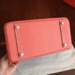 1:1 High-End Orange Hermes Birkin 30cm Counterfeit Bag - Image 2