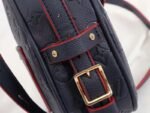 Louis Vuitton Monogram Empreinte Boite Chapeau Souple MM Bag In Navy Blue - Image 7