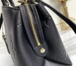 Louis Vuitton Monogram Empreinte Leather Petit Palais Handbag In Black - Image 8