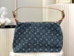 Louis Vuitton Monogram Denim Baggy PM Blue - Image 3