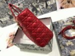 Dior Lady Dior Large Bag Replica in Red - Image 5
