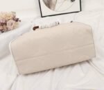 Louis Vuitton Monogram Empreinte Giant Onthego GM Tote In Cream – Brown - Image 4