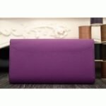Purple fake designer Hermes Constance wallet - Image 2