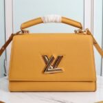 Louis Vuitton Twist One Handle MM Handbag In Vibrant Honey