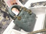 Dior Lady Dior Mini Bag Replica in Grey - Image 4