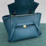 Celine Belt Nano Bag Imitation in Prussian Blue - Image 8