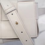 Replica Bottega Veneta Cassette Belt Bag White - Image 6