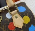 Louis Vuitton X YK Monogram Canvas Speedy 20 Handbag With Textile Strap In Style 1 - Image 8
