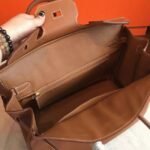 Gold Hermes Birkin 35cm Knockoff from Designer Collection - Image 6