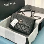 CHANEL FLAP BAG WITH TOP HANDLE - Image 7