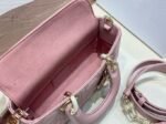 Dior Lady D-Joy Small Bag Fake in Peony Pink - Image 7