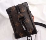 Louis Vuitton Monogram Canvas Mini Soft Trunk Black Bag - Image 5