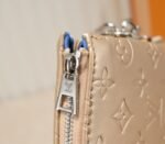 Louis Vuitton Coussin PM Bag In Light Gold With Jacquard Strap - Image 8