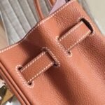 Gold-Tone Replica Hermes Birkin 35CM Designer-Inspired Tote - Image 6