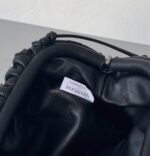 Knockoff Bottega Veneta Mini Pouch with Strap Black - Image 3
