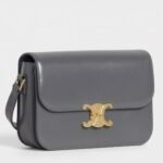 Top Quality Knockoff Celine Triomphe Medium Bag In Grey