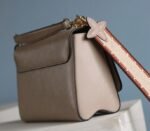 Louis Vuitton Epi Leather Twist MM Handbag In Galet Gray With Embroidered Strap - Image 6