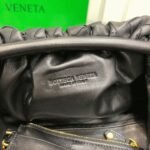 Replica Bottega Veneta Large Pouch Clutch Bag Black - Image 9