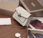 Replica Bvlgari Serpenti Forever Medium Shoulder Bag White Calfskin - Image 7