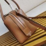 Prada Supernova Medium Top Handle Bag Replica in Brown - Image 9