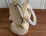 Louis Vuitton Bicolor Monogram Empreinte Papillon BB Bag In Cream And Saffron - Image 6